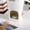 Taza de cerámica para fondue de chocolate